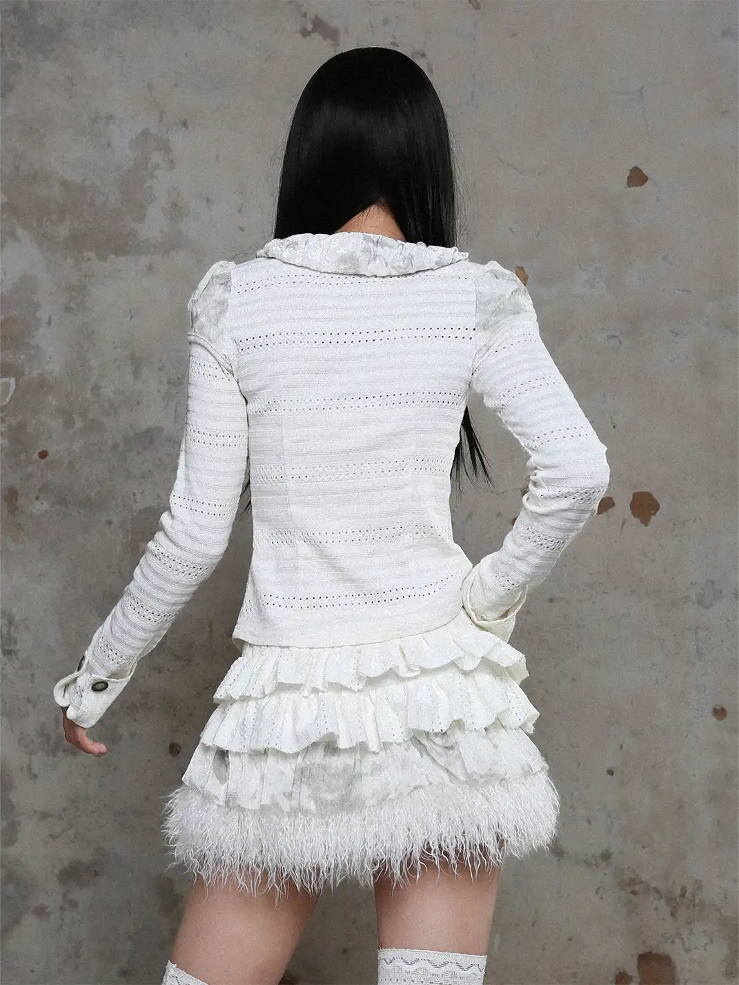 ARIADNAw | Hairy Cake Mini Skirt