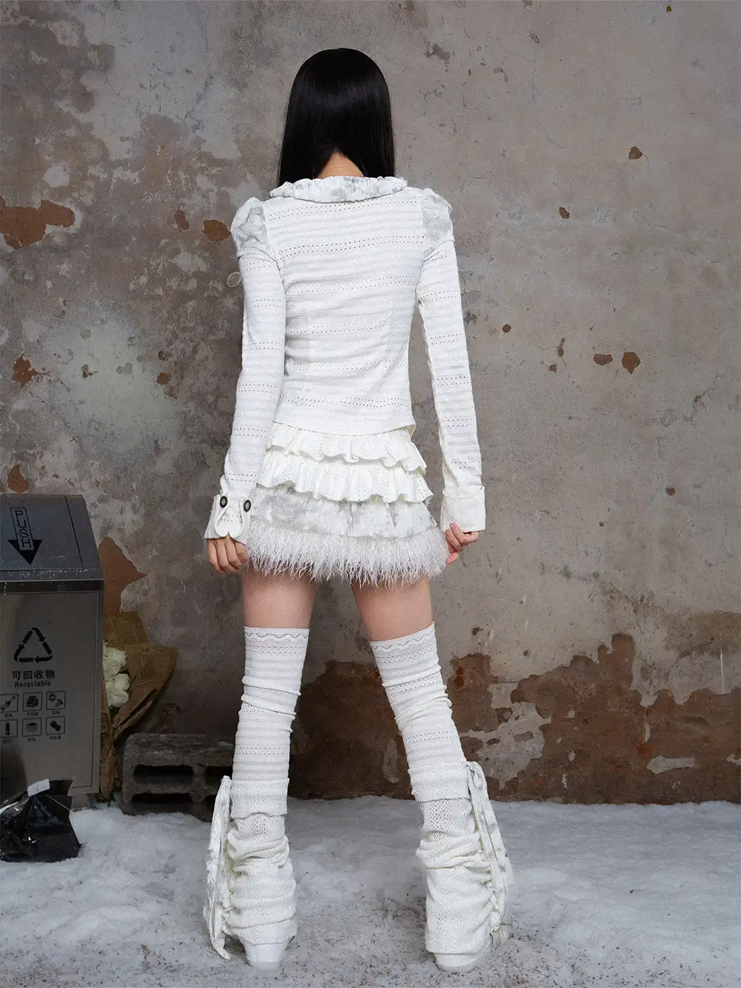 ARIADNAw | Hairy Cake Mini Skirt