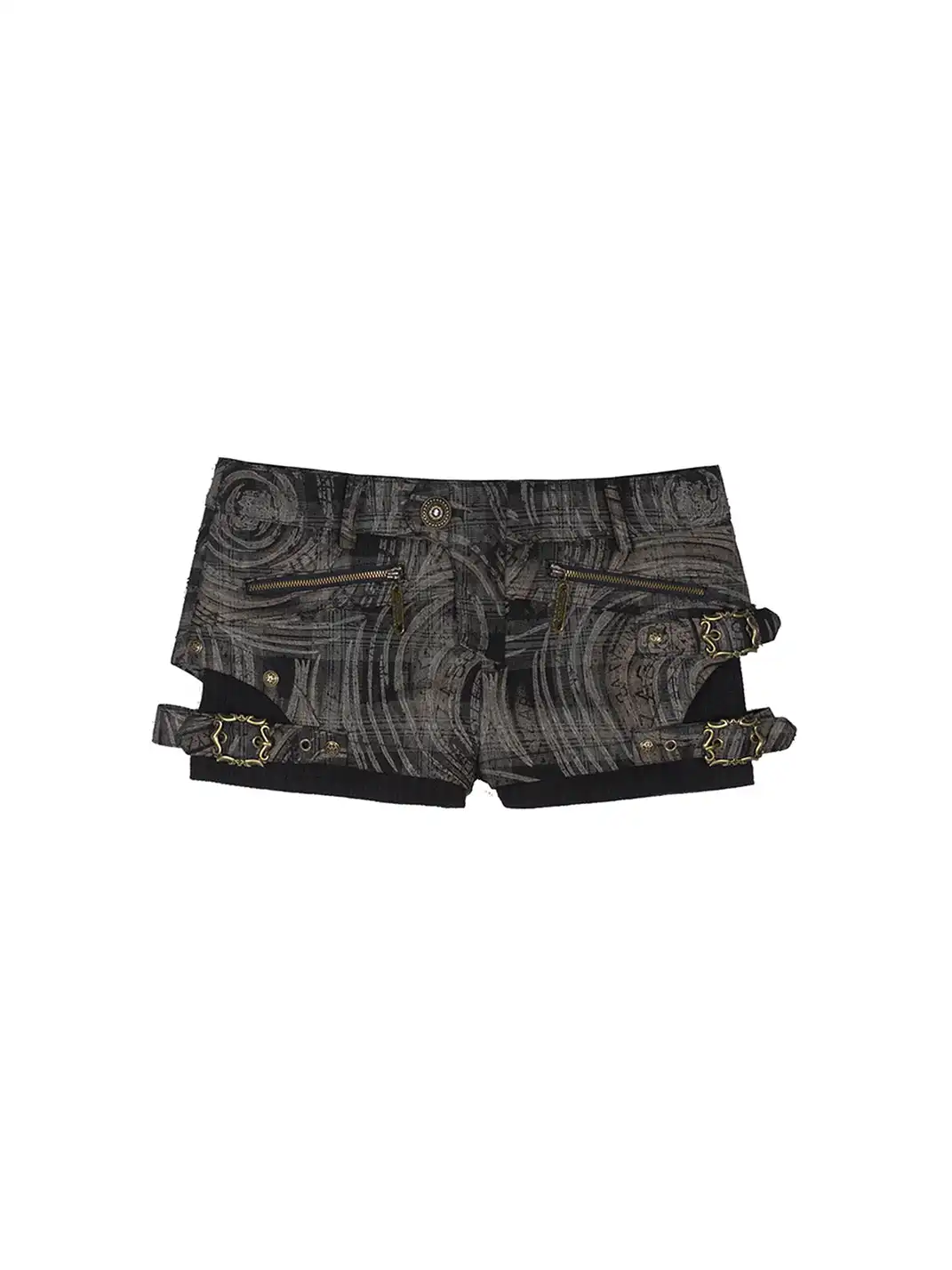ARIADNAw | Faux Two-Piece Low-Rise Shorts