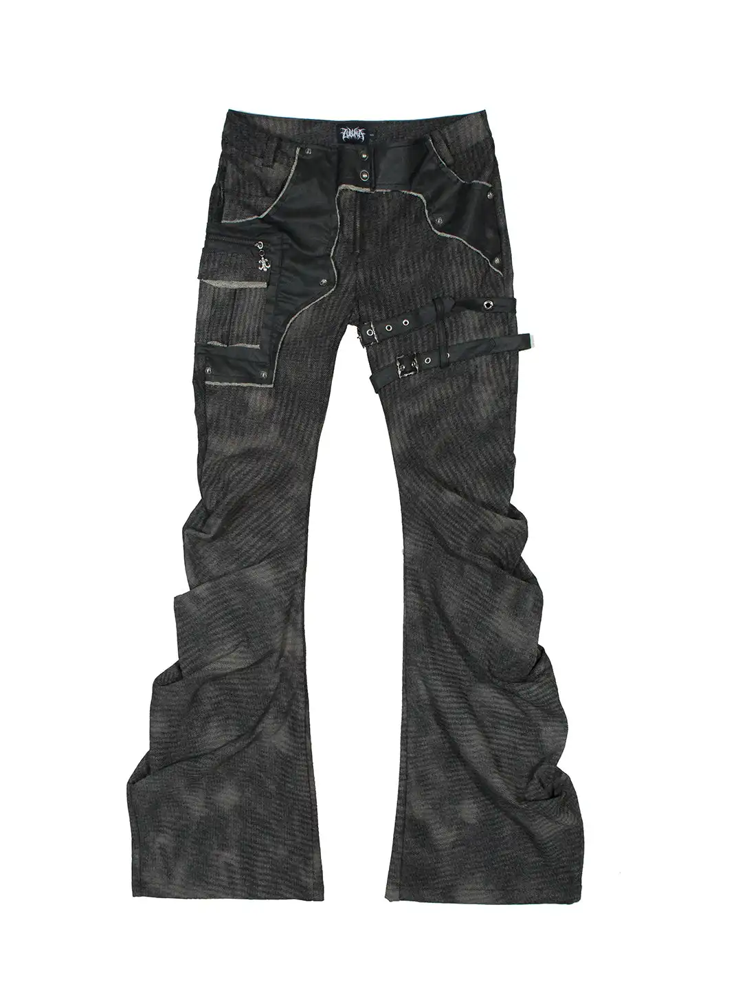 ARIADNAw | Irregular Knit Denim Pants