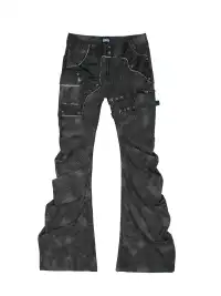 ARIADNAw | Irregular Knit Denim Pants