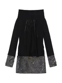 ARIADNAw | Pull-Over Collar Knit Dress