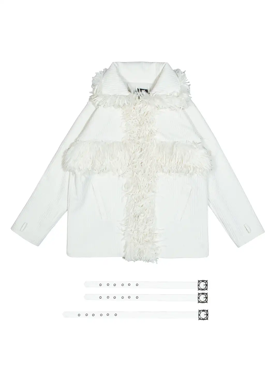 ARIADNAw | Padded Lapel Thick Coat