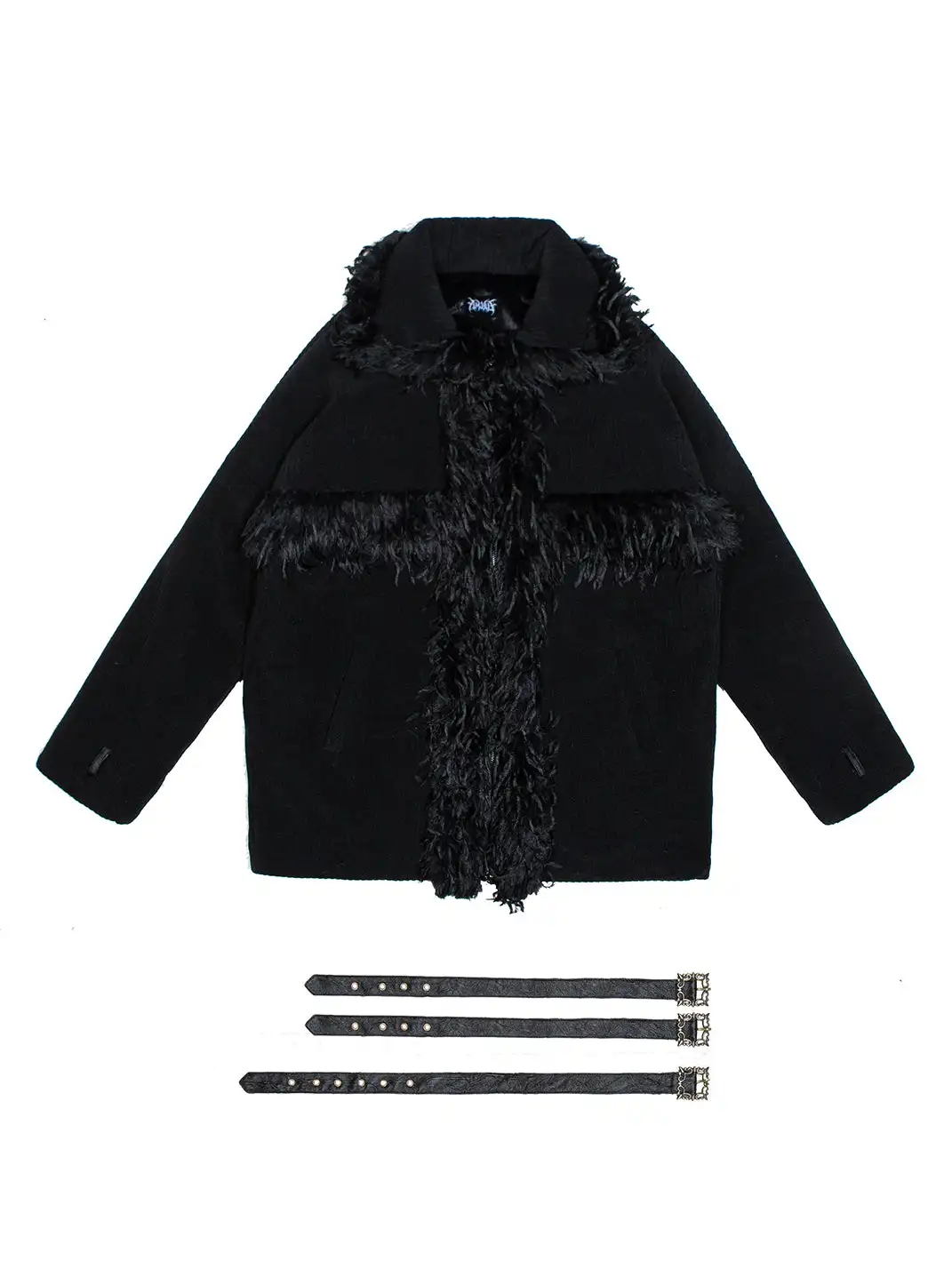 ARIADNAw | Padded Lapel Thick Coat