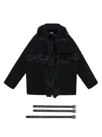 ARIADNAw | Padded Lapel Thick Coat