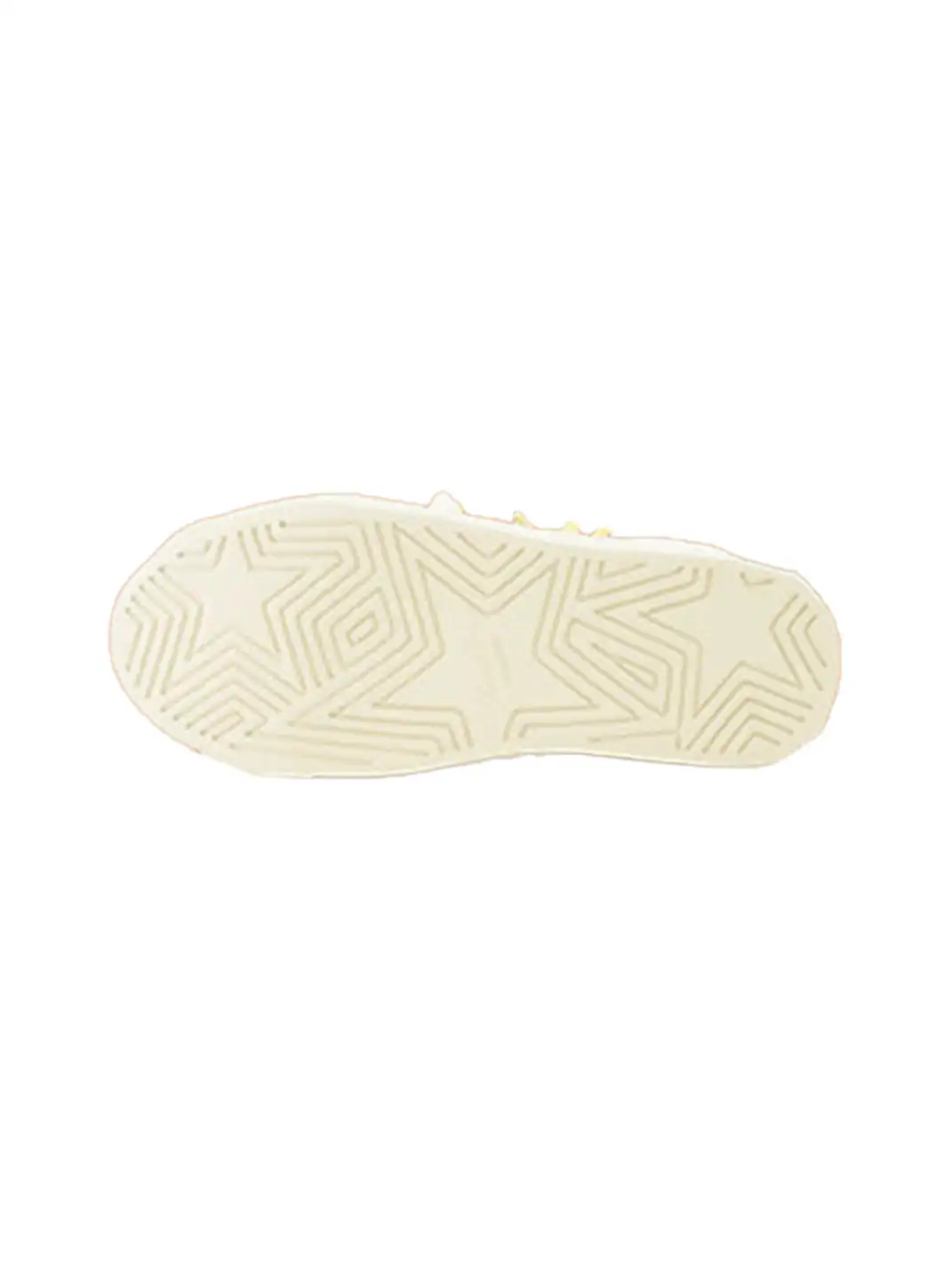 KAALIXTO | Star Embroidered Canvas Platform Sneakers-White