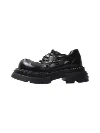 PINJIAHUI | Unique Devil's Eyes Derby Shoes