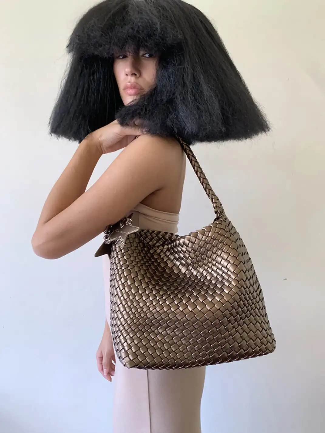 ECODAY | Medium Woven Bag - 14.76*4.53*10.63 in
