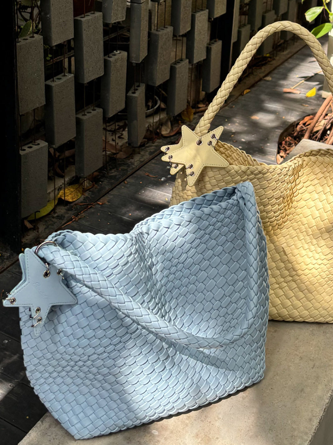 ECODAY | Medium Woven Bag - 14.76*4.53*10.63 in | PSYLOS1