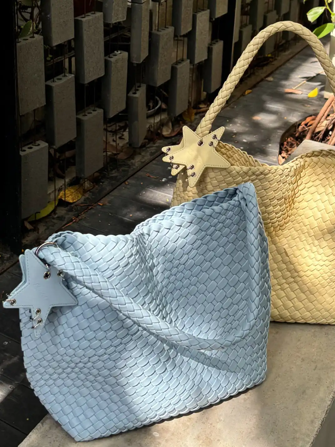 ECODAY | Medium Woven Bag - 14.76*4.53*10.63 in