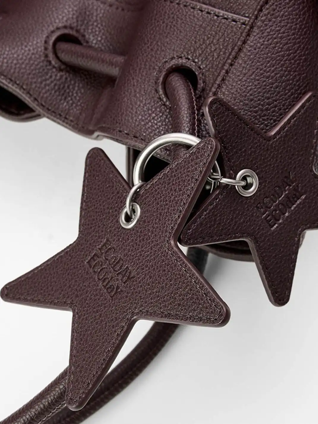 ECODAY | Large Drawstring Shoulder Bag - 16.93*7.28*10.63 in
