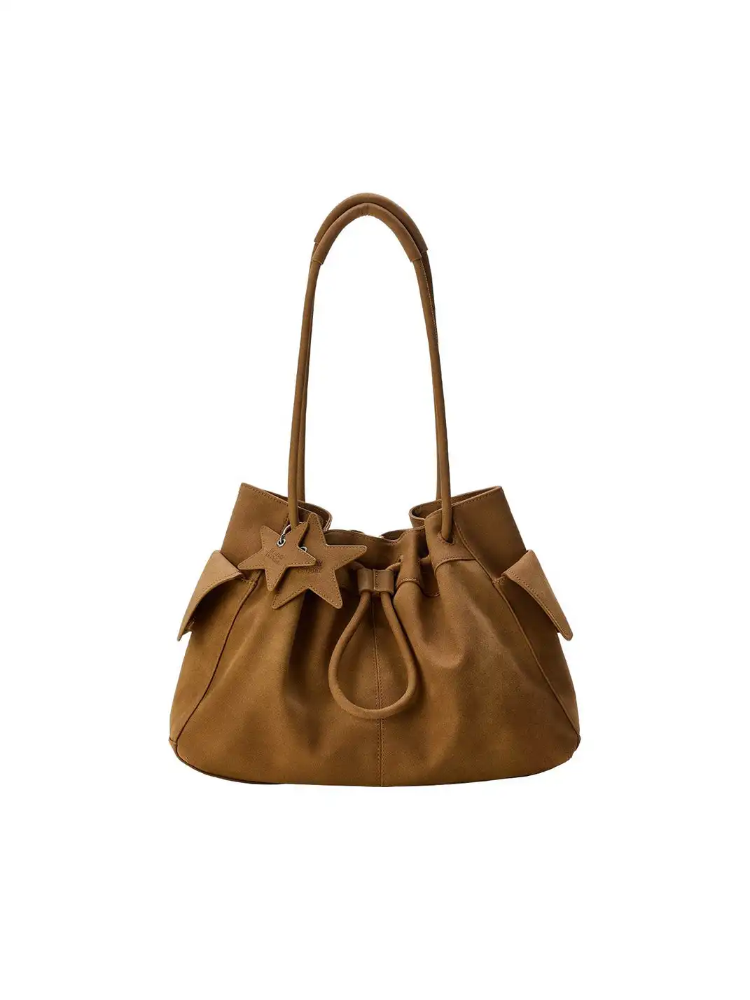 ECODAY | Large Drawstring Shoulder Bag - 16.93*7.28*10.63 in