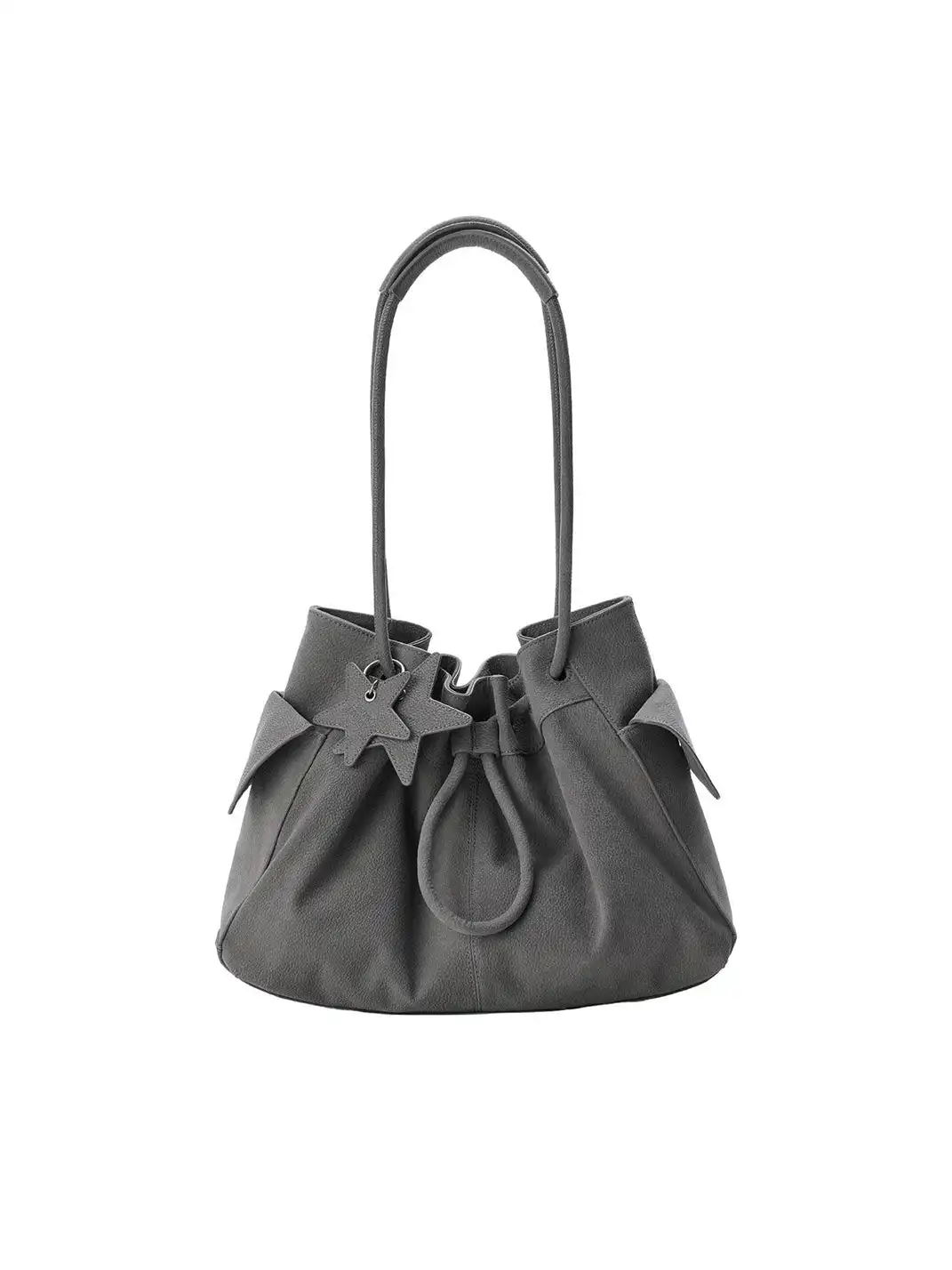 ECODAY | Large Drawstring Shoulder Bag - 16.93*7.28*10.63 in