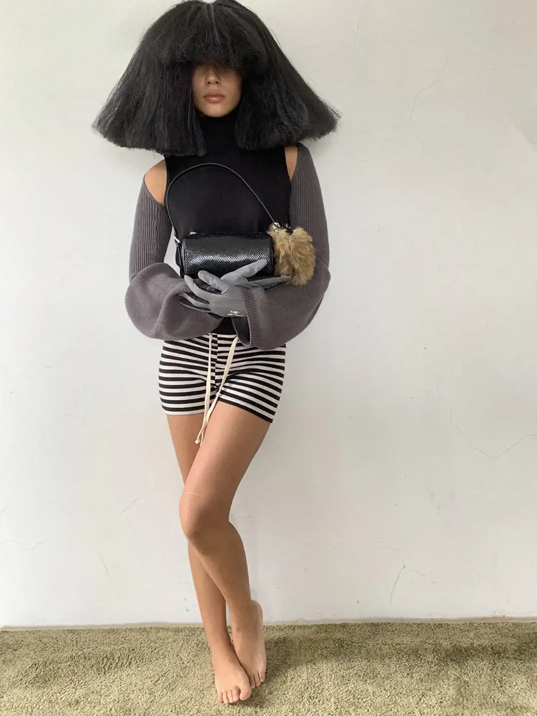 ECODAY | Cylindrical Bag - 7.68*2.95*3.54 in