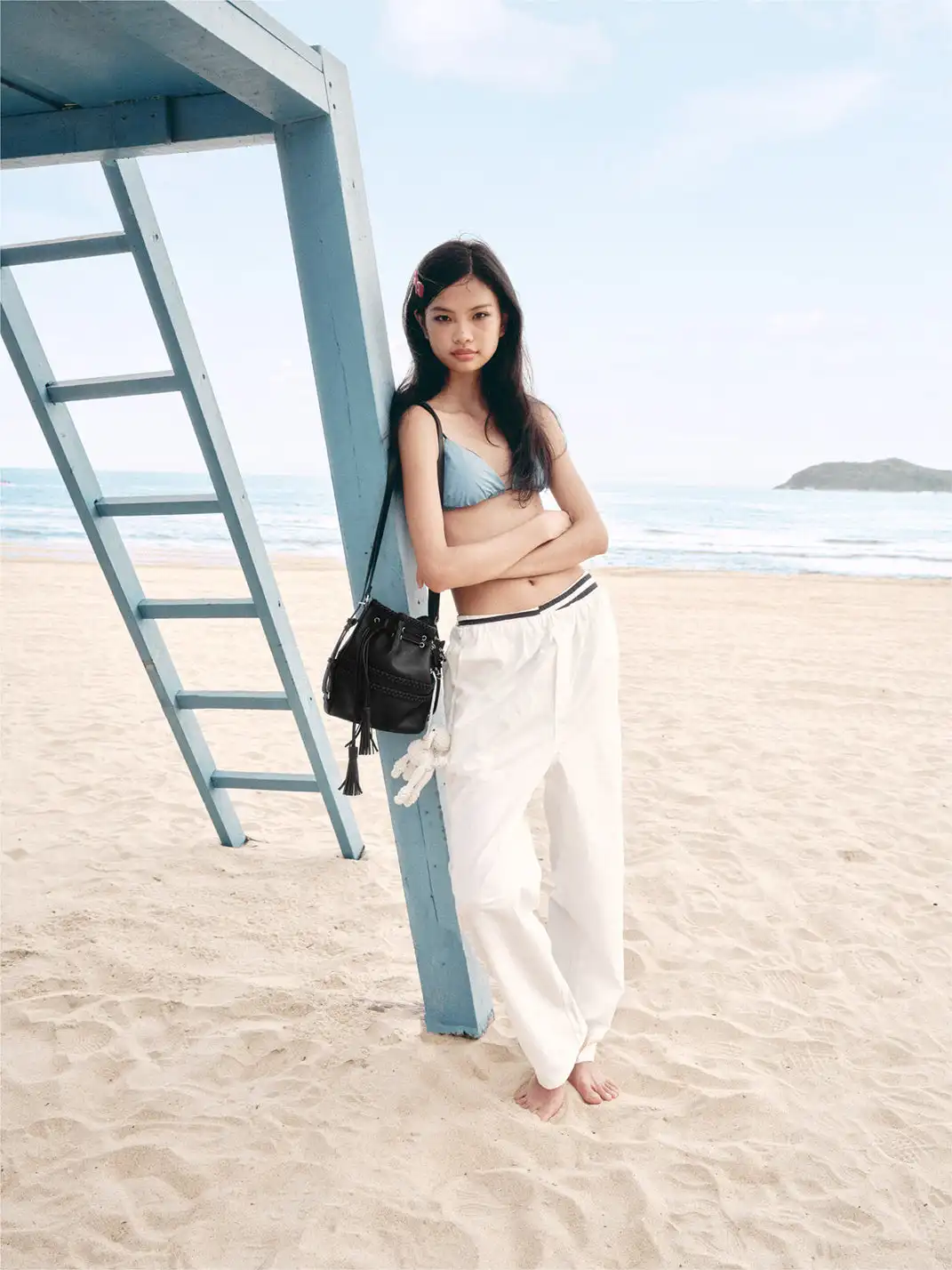 ECODAY | Island Drawstring Bucket Backpack - 12.2*4.13*9.45 in