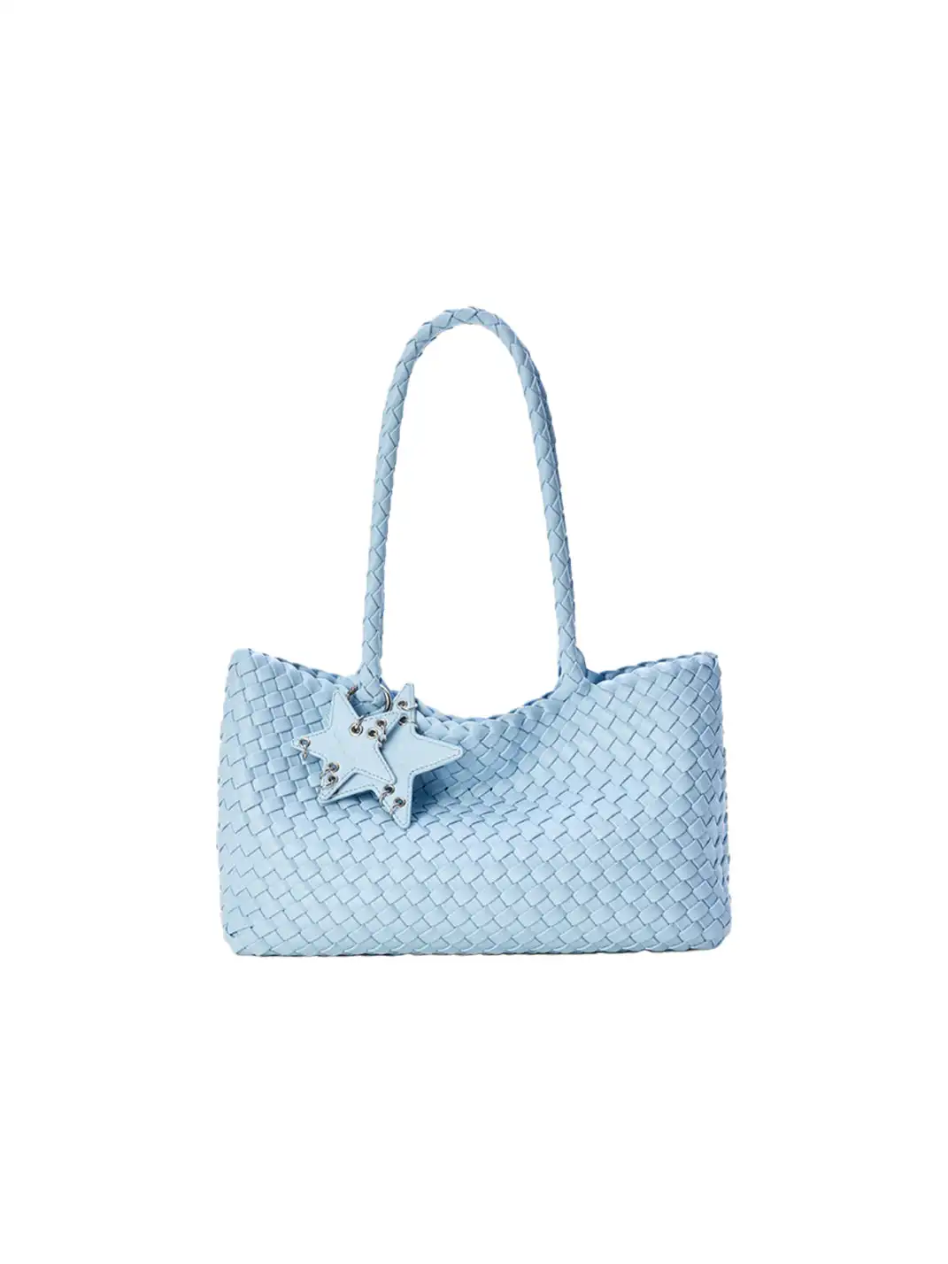ECODAY | Horizontal Woven Bag - 14.96 × 3.94 × 7.87 in