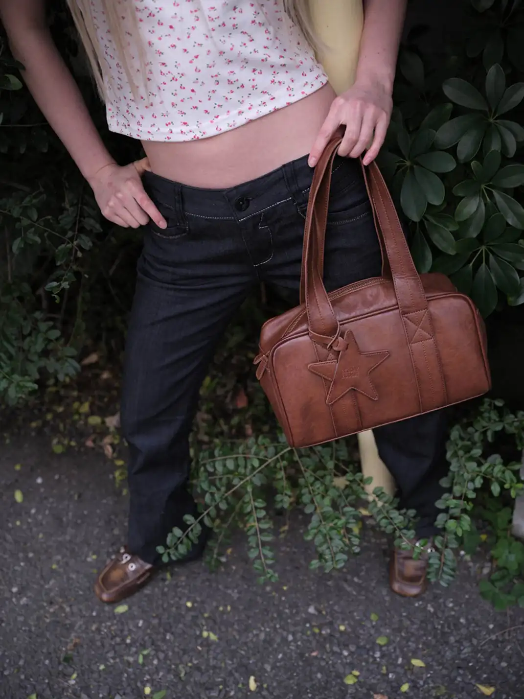 ECODAY | Vintage Star Shoulder Bag