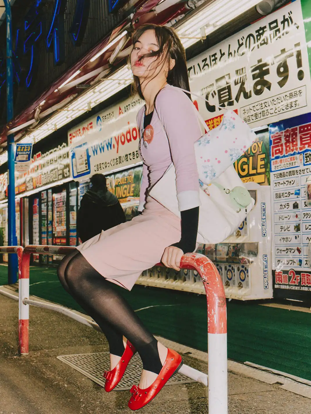 ECODAY | Bow-Adorned Ballet Shoes