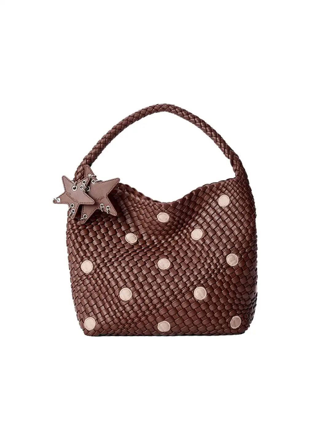 ECODAY | Polka Dot Woven Tote Bag