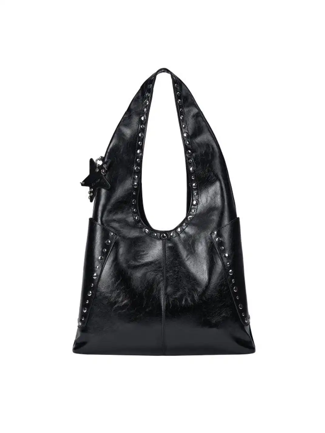 ECODAY | Retro Studded Shoulder Bag