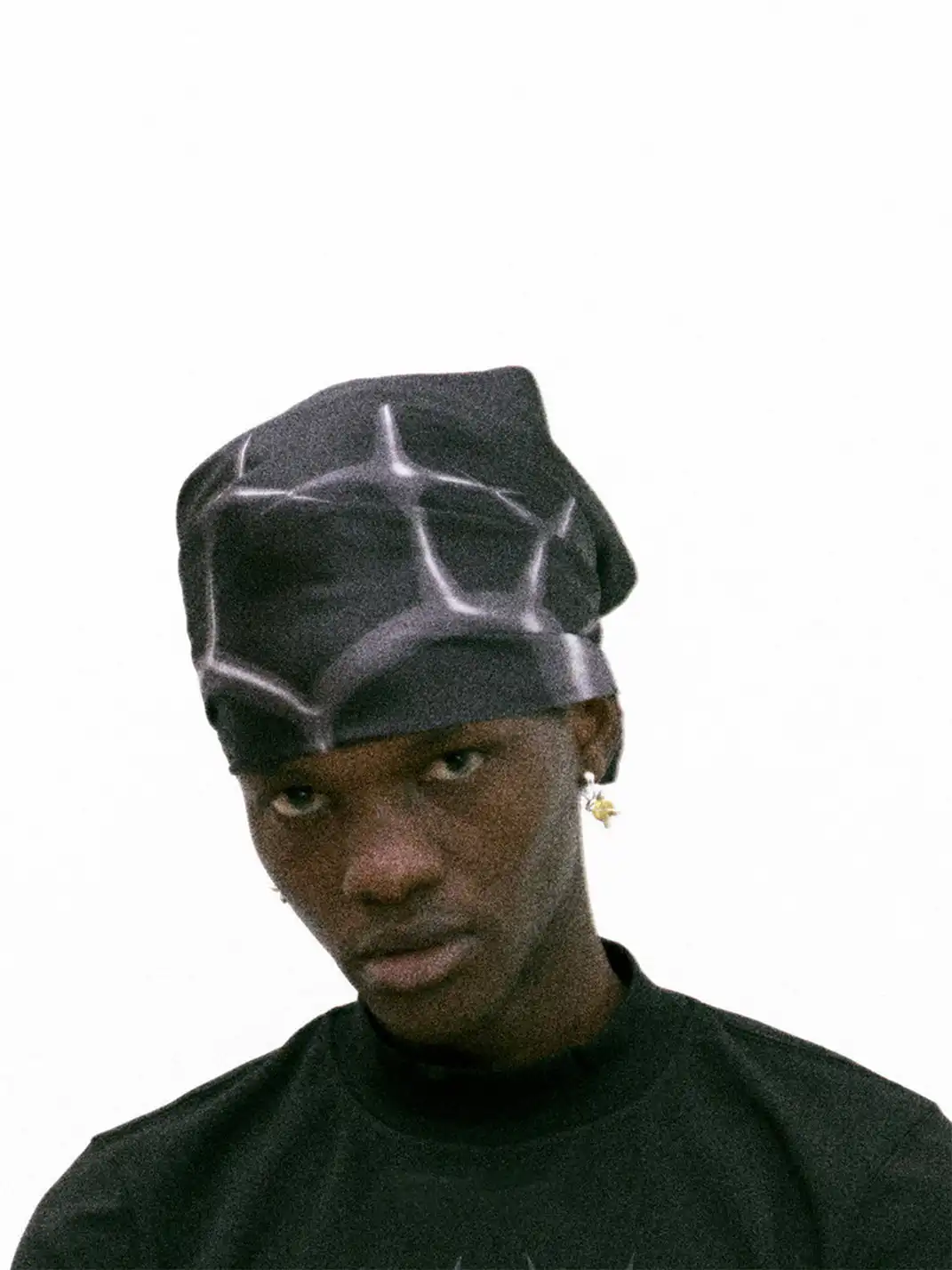 GUSHPSYCHIC | Heart-Print Headscarf