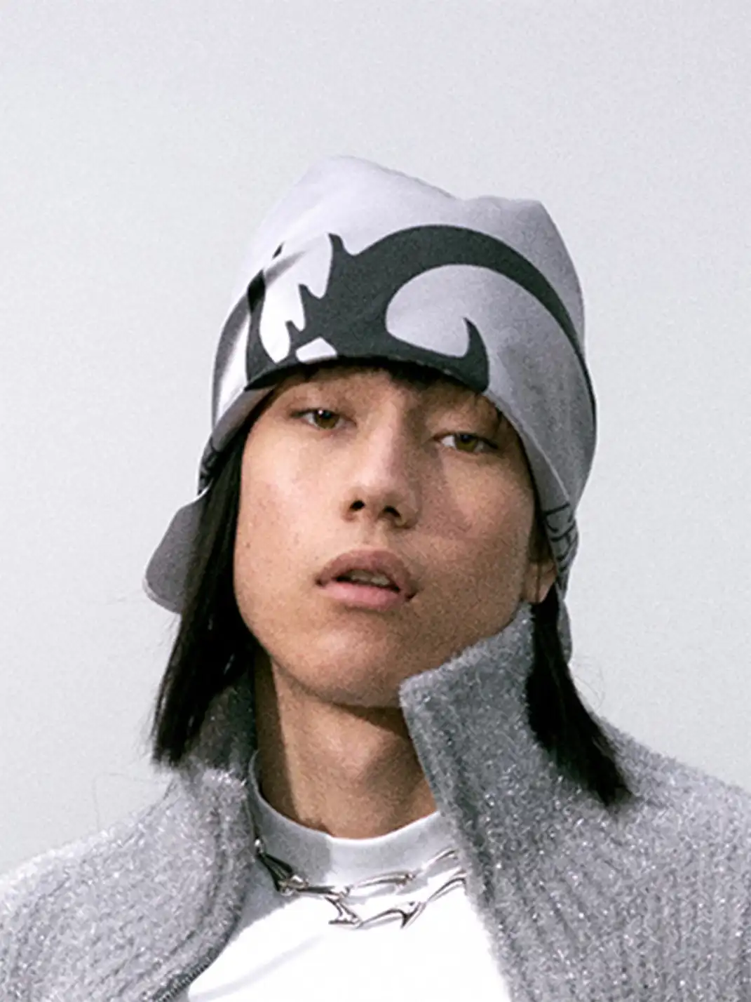 GUSHPSYCHIC | Dragon Print Headscarf