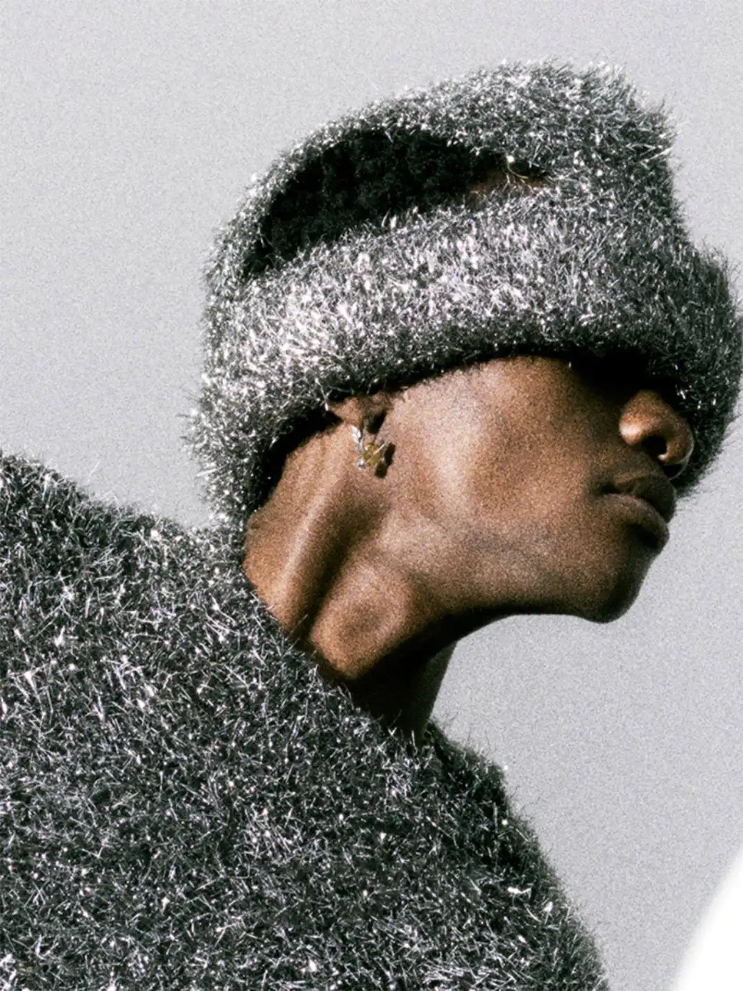 GUSHPSYCHIC | Wool Knitted Face Mask Beanie