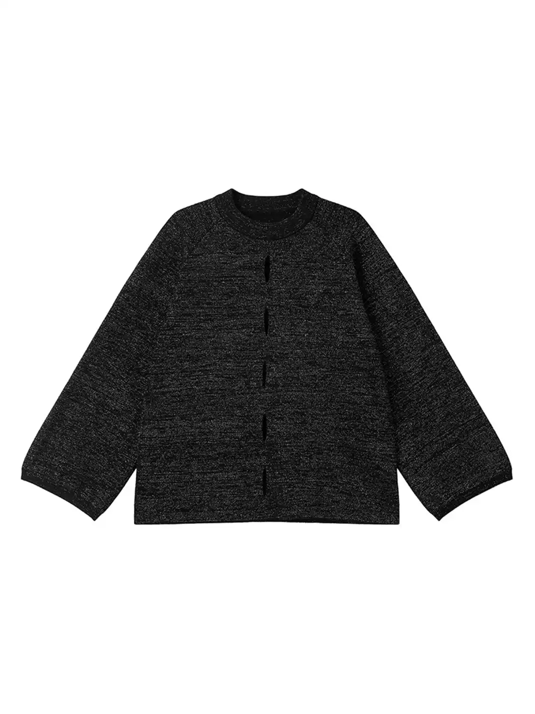 GUSHPSYCHIC | Gold And Silver Shimmering Silhouette Long-Sleeved