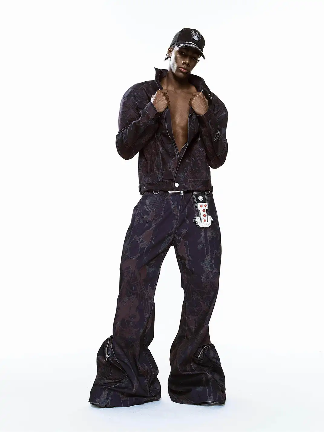 CYCYCY | Wasteland Dark Graffiti Jeans