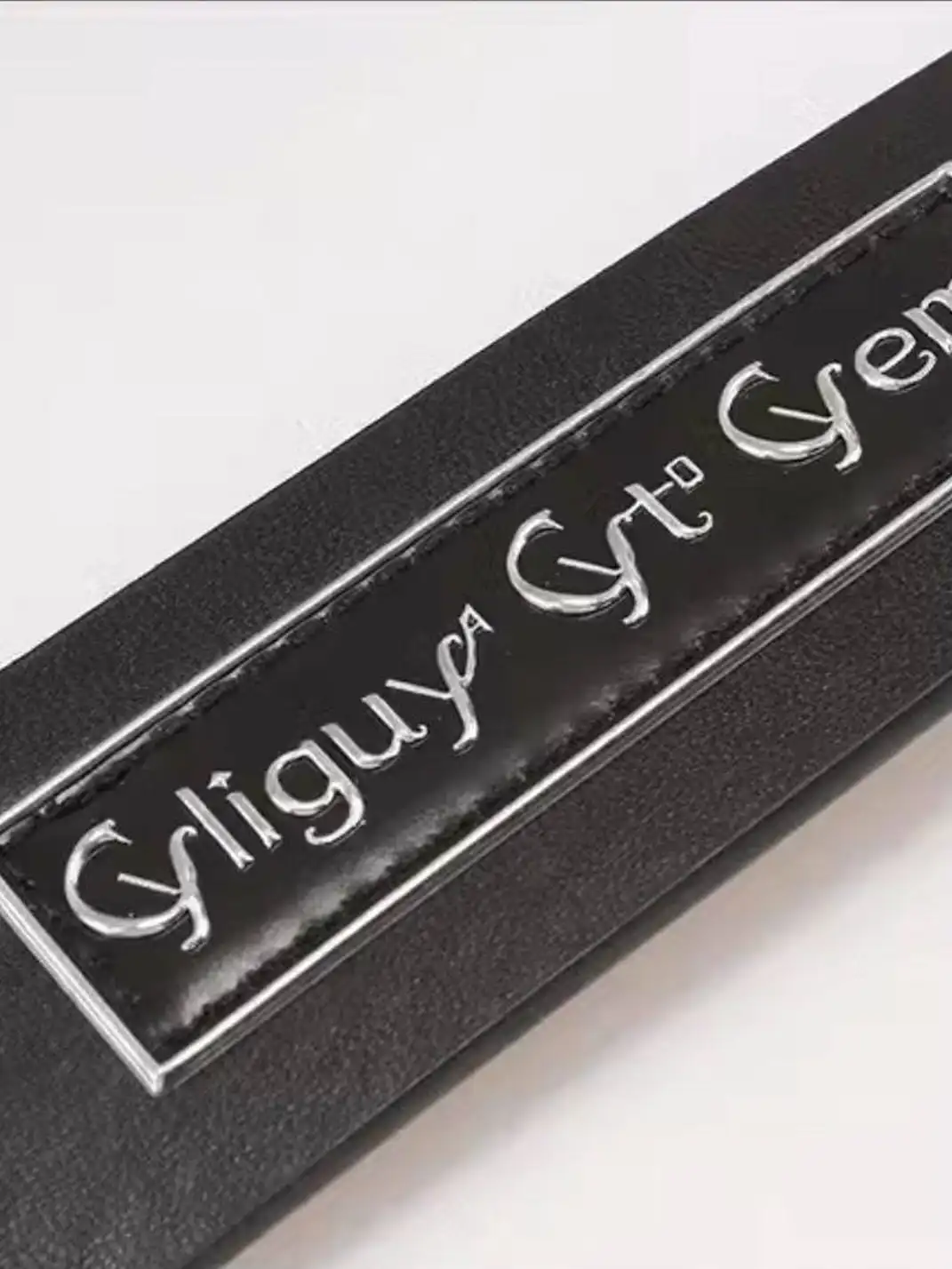 CYCYCY | Dark-Colored Studded Leather Belt