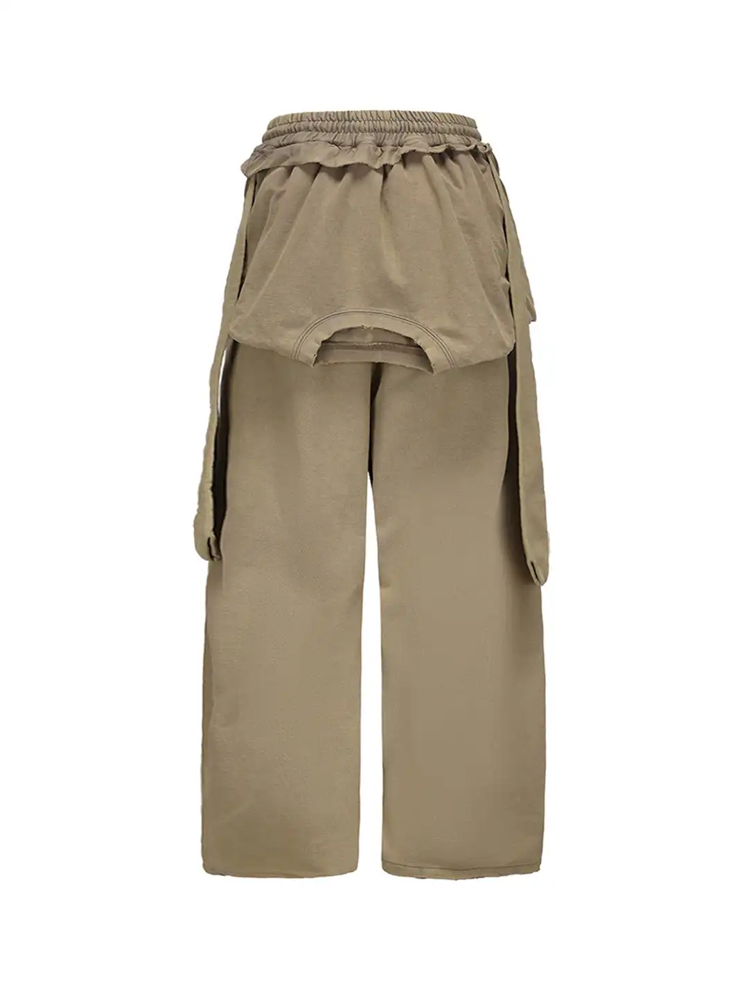 CYCYCY | Faux Two-Piece Layered Oversized Sweatpants