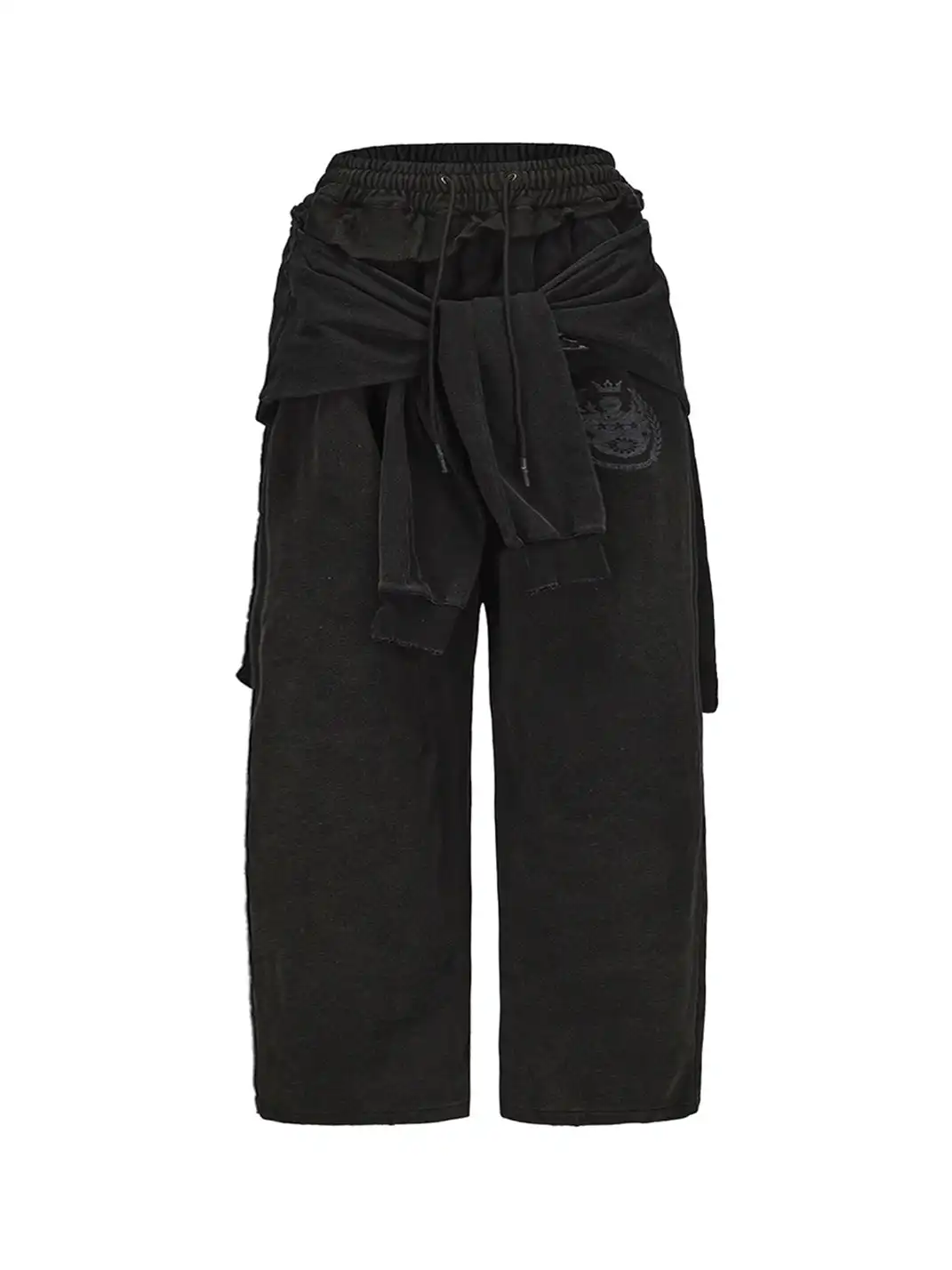 CYCYCY | Faux Two-Piece Layered Oversized Sweatpants