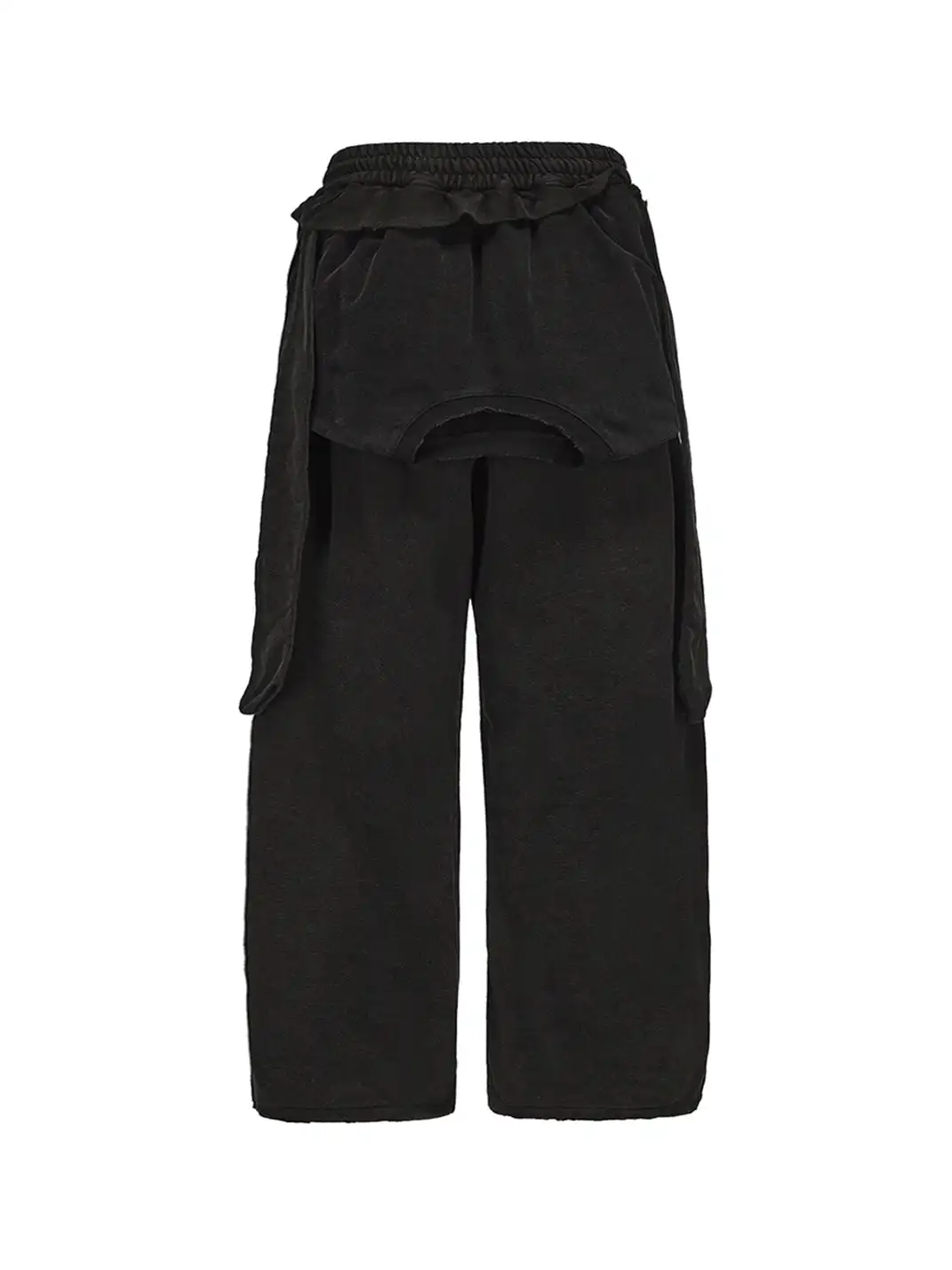 CYCYCY | Faux Two-Piece Layered Oversized Sweatpants