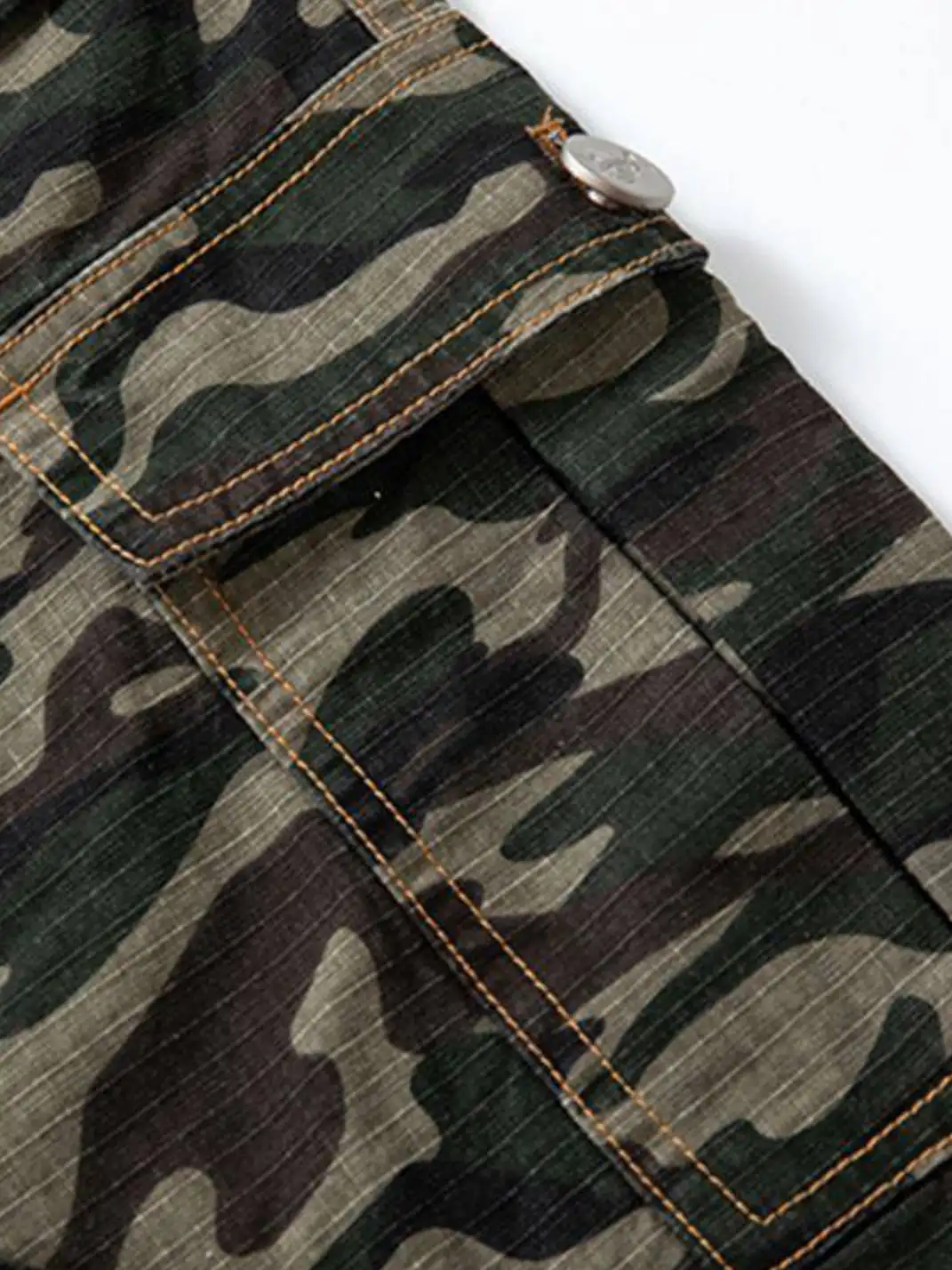 CYCYCY | Retro Multi-Pocket Camouflage Casual Trousers