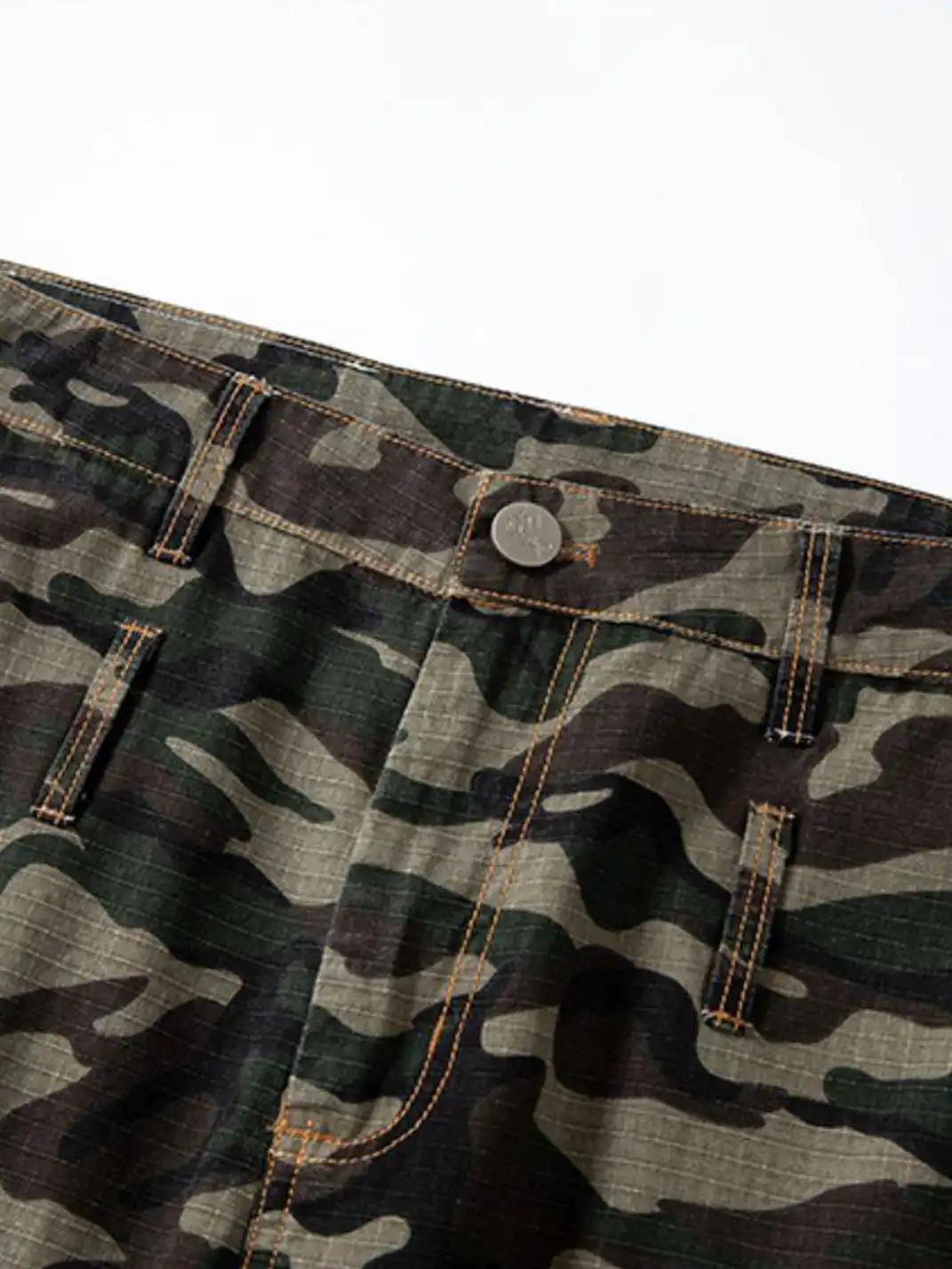 CYCYCY | Retro Multi-Pocket Camouflage Casual Trousers