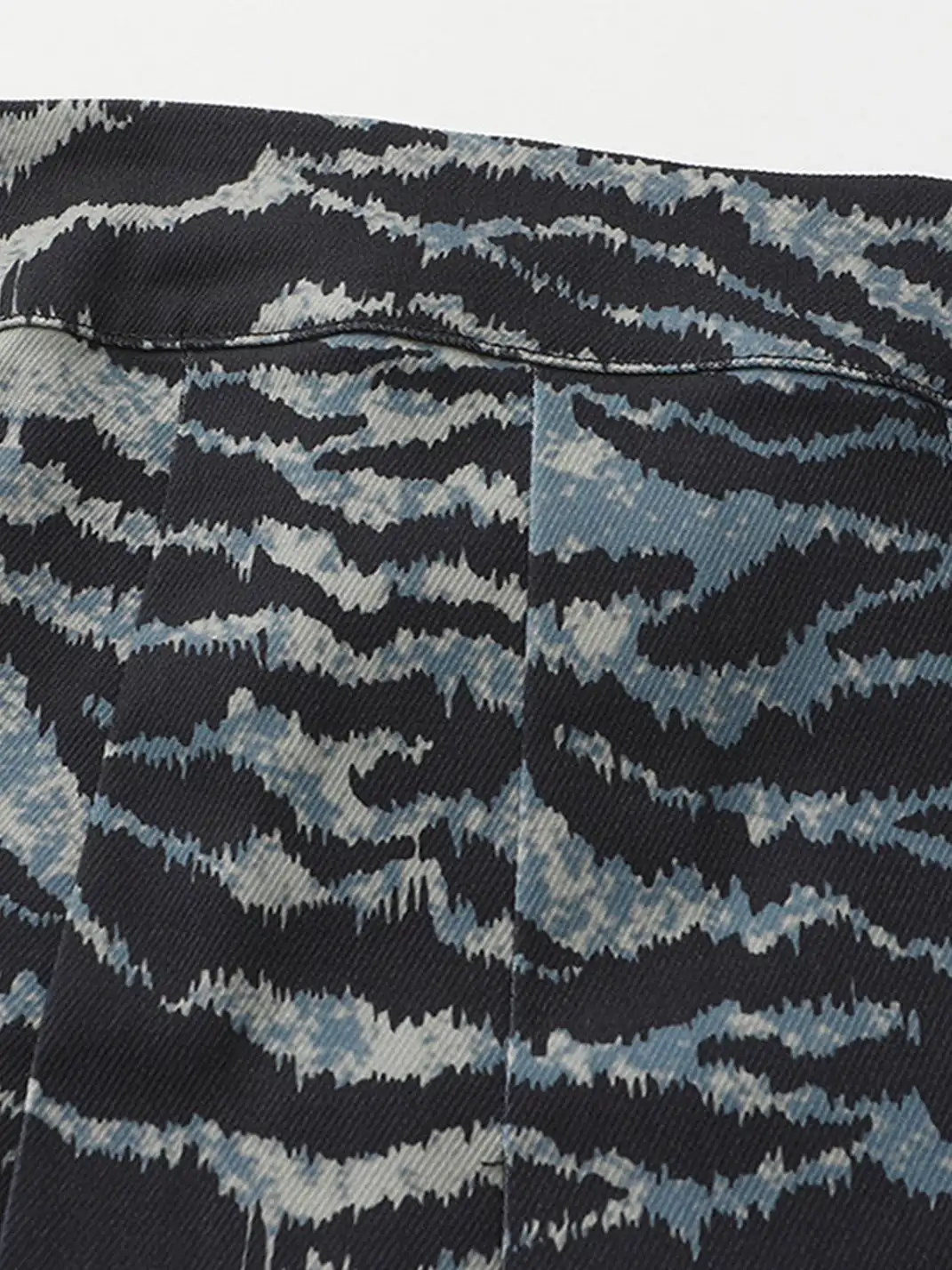 CYCYCY | Punk Tiger Print Two-Piece Detachable Flared Skirt Pants