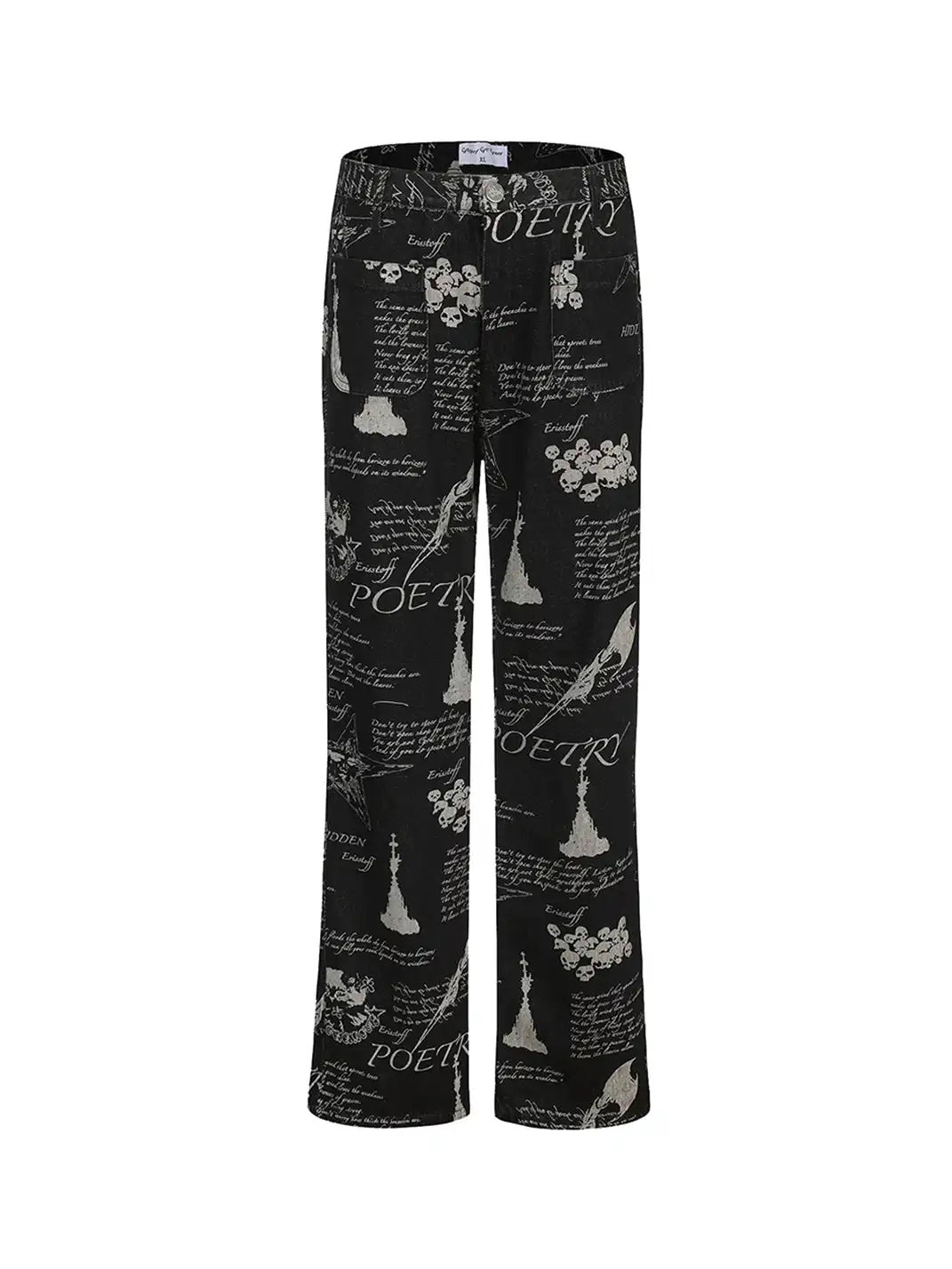 CYCYCY | Hand-Painted Graffiti All-Over Jeans
