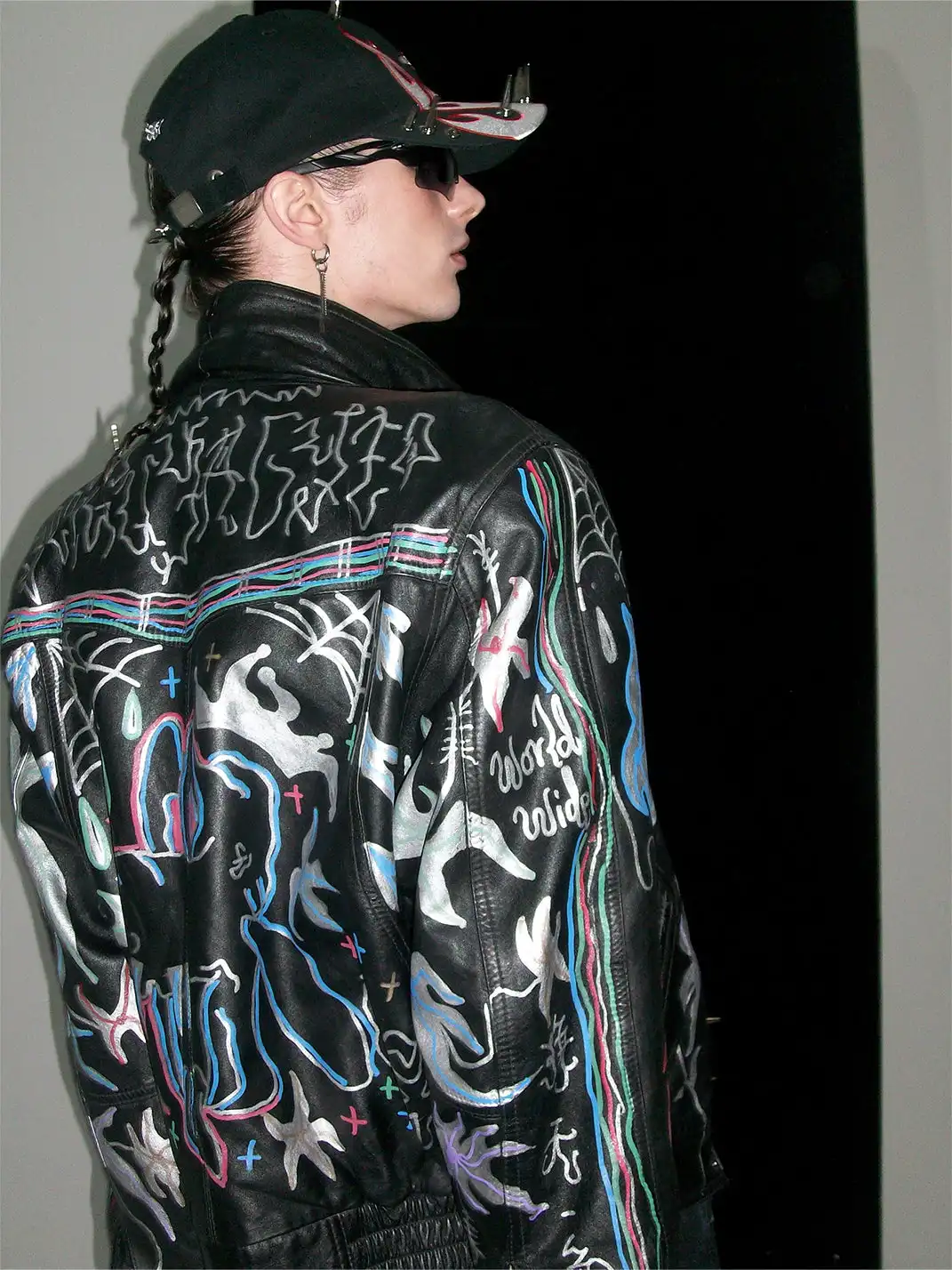 CYCYCY | Punk Flame Motorcycle Embroidered Baseball Cap