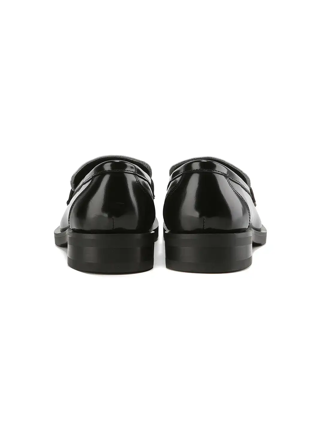 CYCYCY | Retro Square-Toe Crocodile-Patterned Patchwork Loafers-Black White