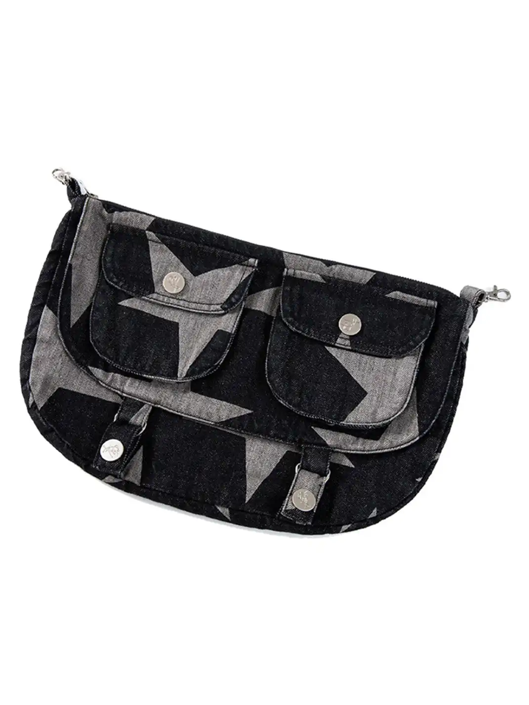 CYCYCY | Punk Distressed Star Denim Bag