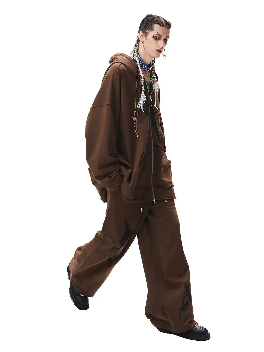 CYCYCY | Heavyweight Printed Drawstring Sweatpants