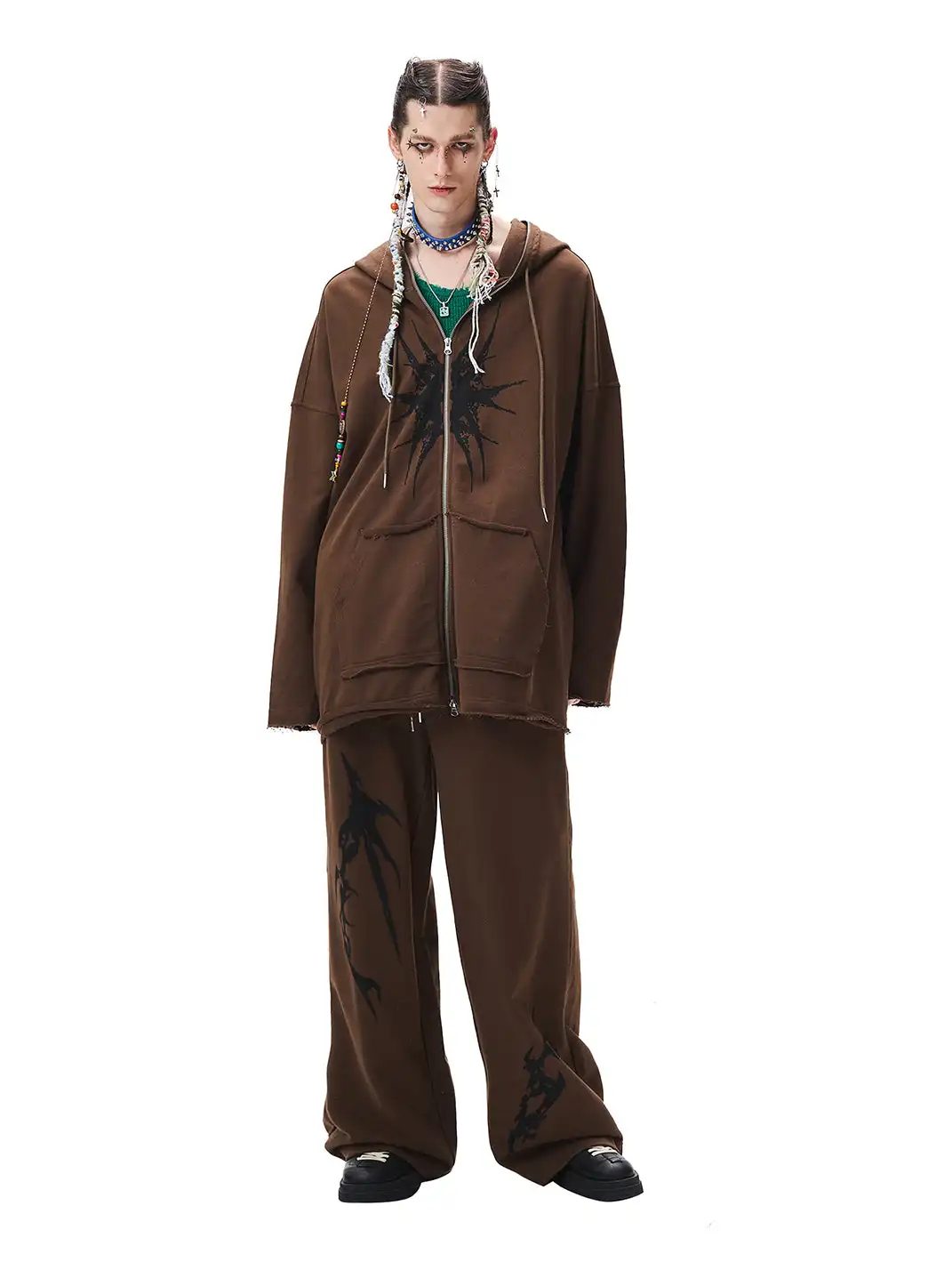CYCYCY | Heavyweight Printed Drawstring Sweatpants