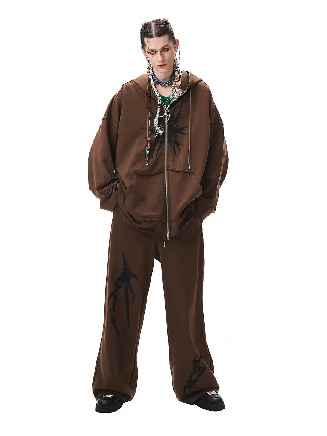CYCYCY | Heavyweight Printed Drawstring Sweatpants