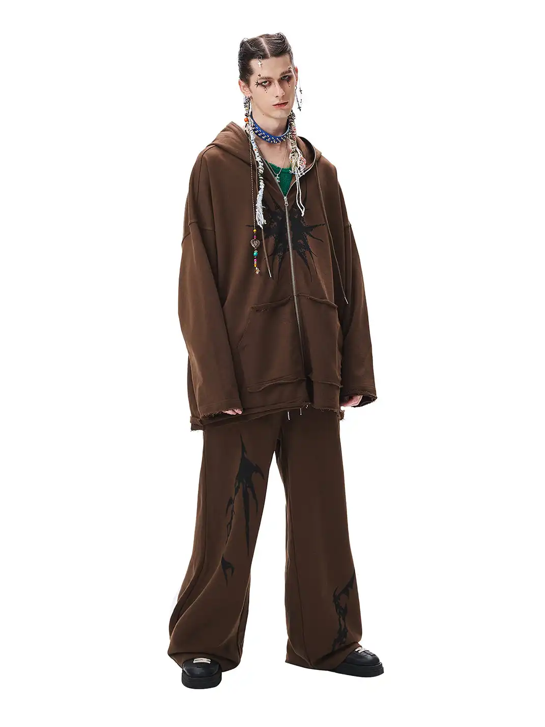 CYCYCY | Heavyweight Printed Drawstring Sweatpants