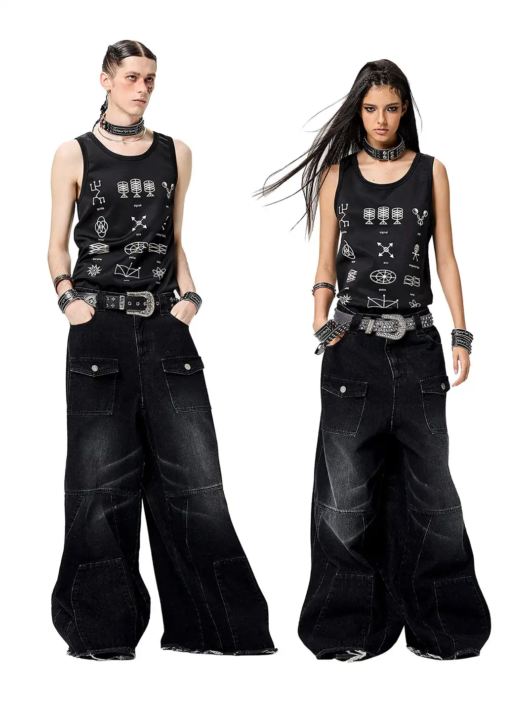 CYCYCY | Dark Heavyweight Retro Jeans