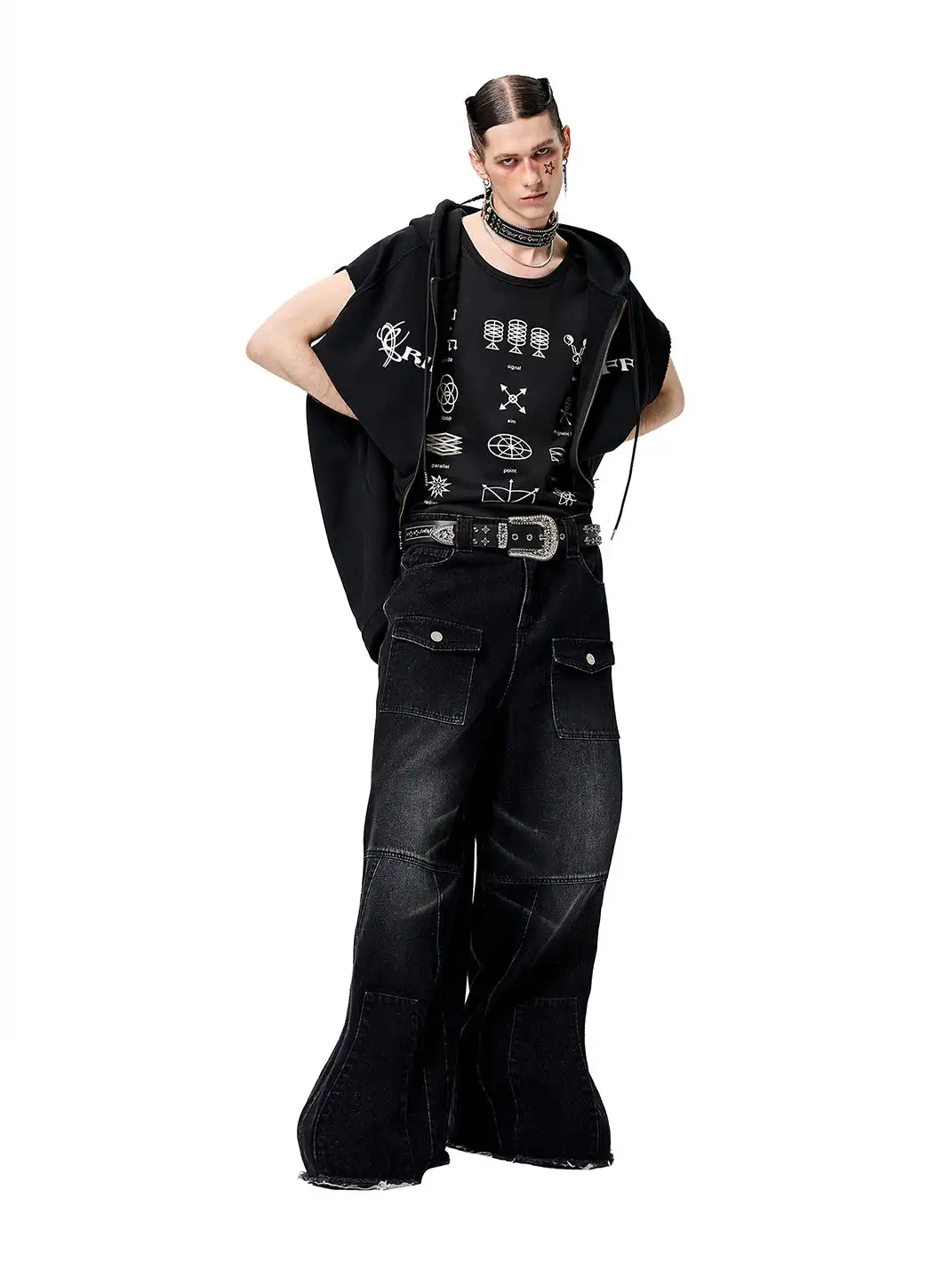 CYCYCY | Dark Heavyweight Retro Jeans