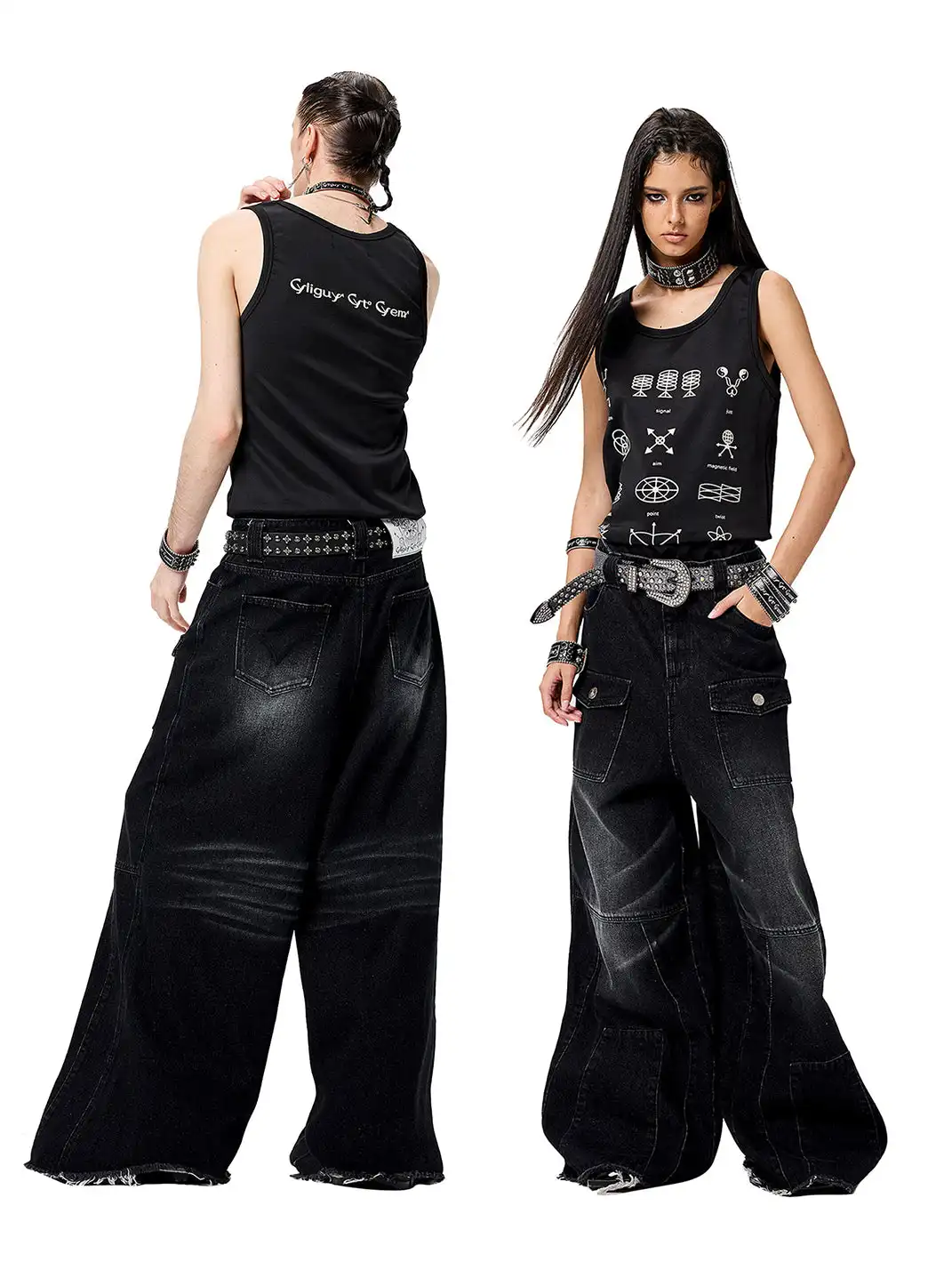 CYCYCY | Dark Heavyweight Retro Jeans
