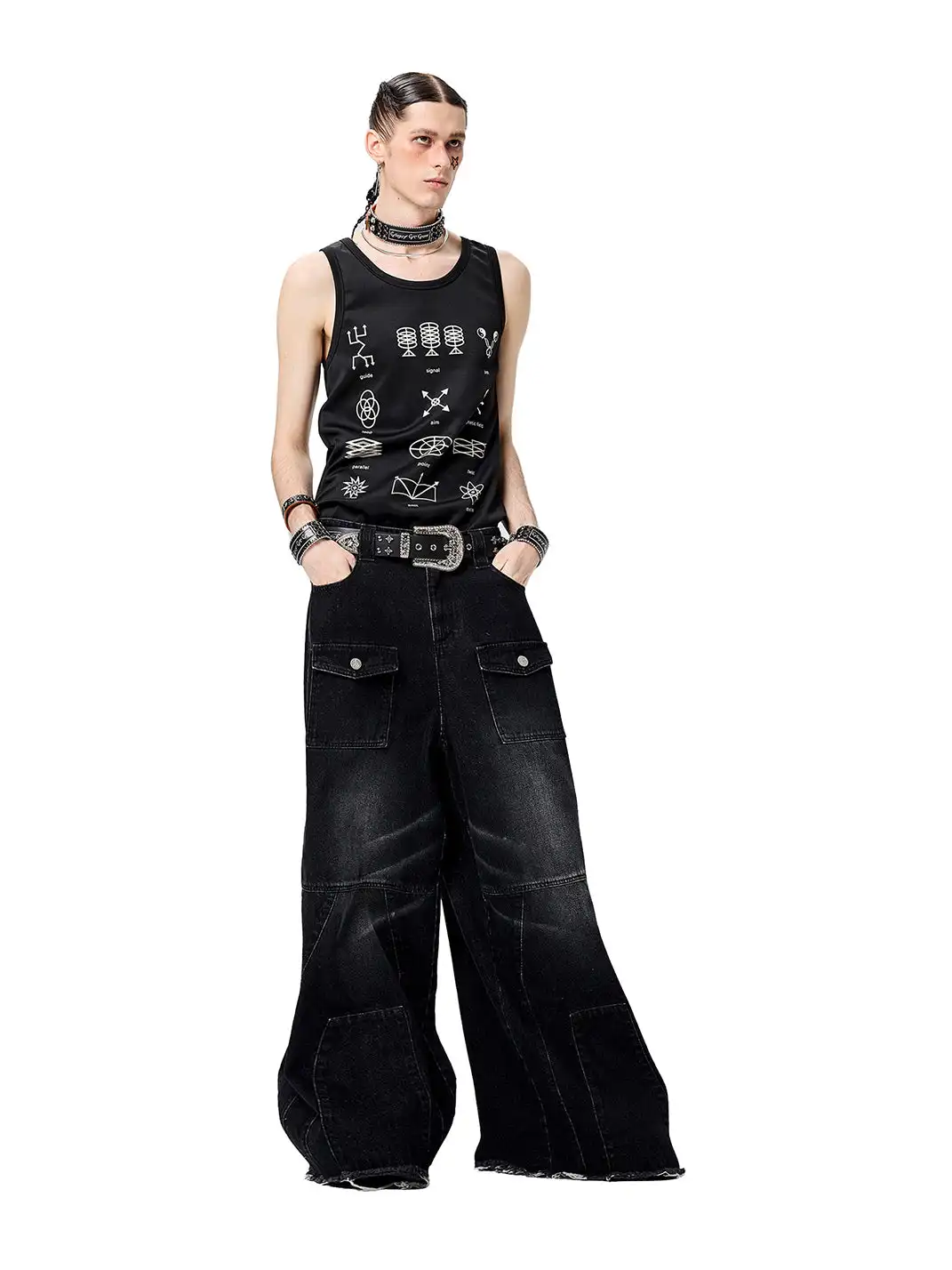 CYCYCY | Dark Heavyweight Retro Jeans