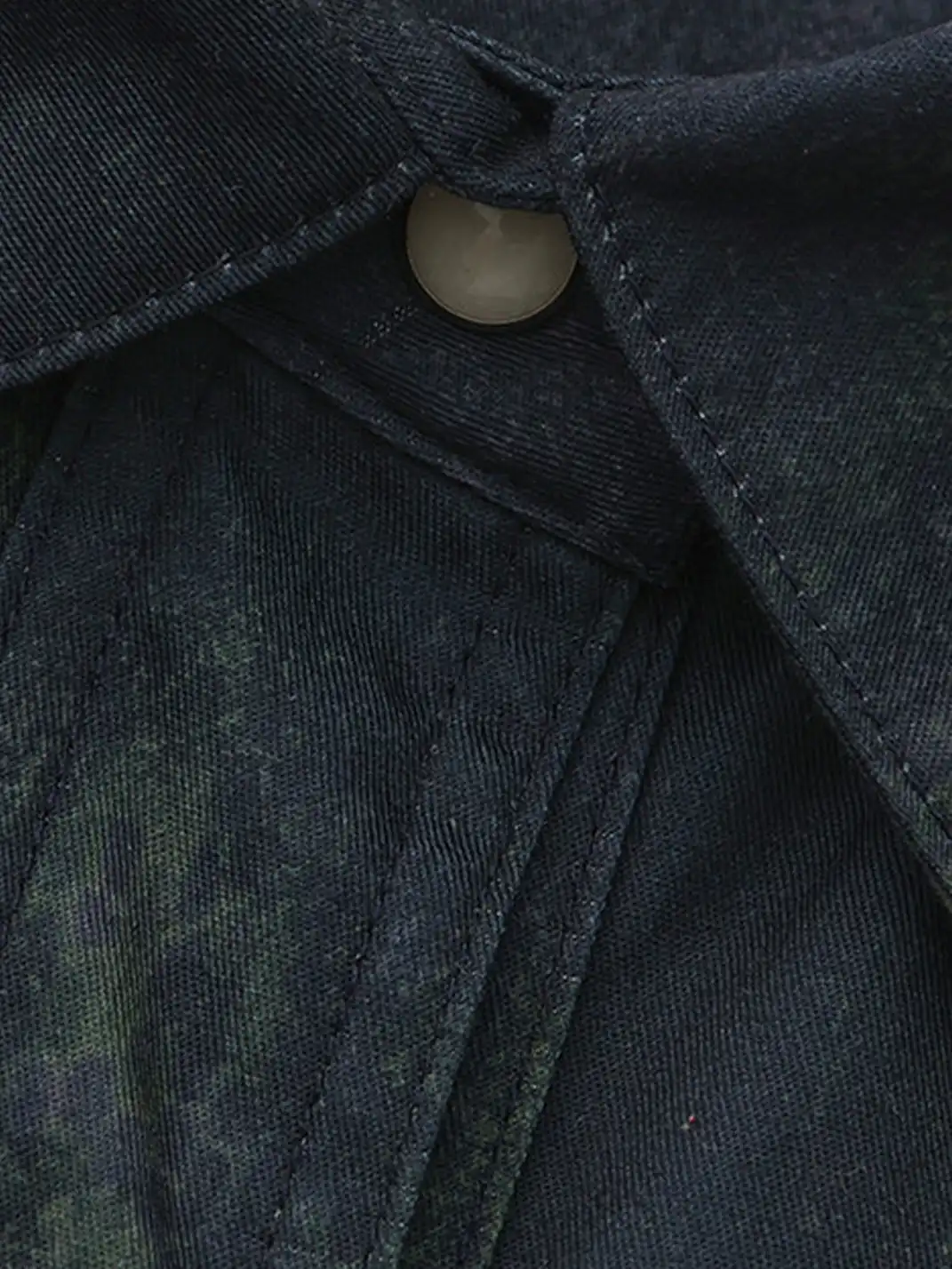 CYCYCY | Punk-Inspired Mottled Black Vine All-Over Shirt