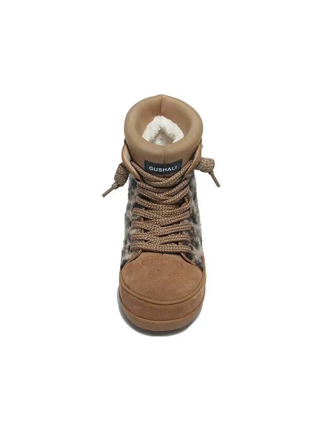 GSL | Leopard Print Platform Snow Boots